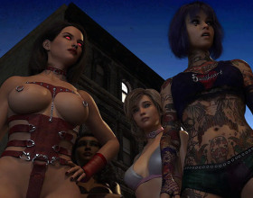 Bitch Squad [v 0.4.7] - Like we used to watch movies about different super heroes that keep the order in the cities, this story is about similar sexy looking heroines that are catching perverts on back alleys who attack innocent girls etc. With their vampire, zombie or alien powers they are almost unbeatable and attackers become their victims.