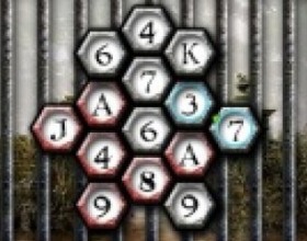 Blackjack - Prison Break - You're a prisoner and your task is to break away from the prison. To do that you must resolve this blackjack puzzle. Link adjacent number to build connection with the total sum equals to 21. And remember to do that quick, because there's a time limit.