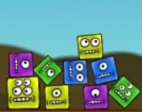 Blob Tower Defense - The Blobs have a problem. Protect their kingdom from attacking rolling buddies. Build blob towers, place them at the right spots to win the war. You get money for killing enemies, use it to build new towers or upgrade existing ones. Use mouse to place, upgrade towers.