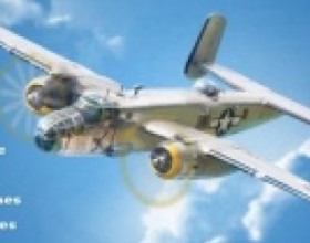 Bomber at War - Your mission is to survive and destroy all targets at enemy base. Complete all 20 missions by destroying enemy planes, battleships and buildings, earning money and spending it on cool upgrades for your plane. Use Arrows to control your jet. Press Z to drop bombs, X to shoot with main gun.