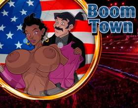 Boom Town - The Taint Stretcher - The main character is an ordinary cleaner who is dissatisfied with his job and dreams of one day taking the chair of his boss. After another pointless cleaning, he sat down to rest in the boss’s chair and put on his jacket. Suddenly, a hot black girl with big breasts comes to the office for an interview. She mistakes the cleaner for the boss, and he decides to take this opportunity to conduct a sex interview with her himself.