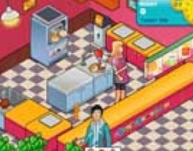 Burger Restaurant - Do work - make burgers and get money for that. Try to serve food to people as much as possible. For the most cash try to deliver dishes while the satisfaction meter is high. Use your mouse to control the game. Try not to make mistakes!