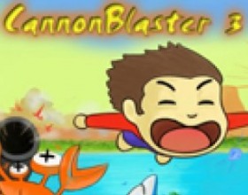 Cannon Blaster 3 - Пробуйте добраться до сокровища. Посадите мальчика в пушку (при помощи пробела) и стреляйте так, чтобы он попал в следующие орудие. Соберите все блестящие драгоценные камни, которые попадутся вам по дороге. Управляем стрелками клавиатуры, выстреливаем пробелом.