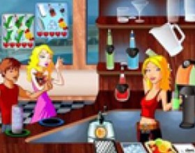 Cocktail Girl - Today You're bartender. Your name is Anna, and You want to become the best bartender in town! Learn how to make the best cocktails. After that serve cocktails to your customers. Drag together the ingredients which are needed for your delicious cocktails. Hurry up until customer's patience runs out.