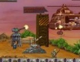 Commando Assault - Помоги Commando и его армии бороться против злых сил. Уничтожай противников и получай деньги на которые ты сможешь получить еще больше воинов. Используй стрелки W A S D, чтобы управлять Commando. Колесиком мышки меняй орудия. Мышкой целься и стреляй. Пробелом призывай своих воинов.