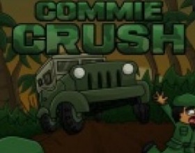 Commie Crush - Управляй джипом, который находится на коммунистической территории начиная с 1950 года до наших дней. Уничтожай всех кто на твоем пути. Апгрейдь свой автомобиль. Для управления используй стрелки клавиатуры. Жми пробел для нитро скорости.