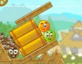 Cover Orange PP - Remember previous two parts of Cover Orange game parts? All time after release skilled players were using their creativity to create original home-made levels. So there you have 80 levels full of fun. This is more difficult than in the original game. You have to protect smiley fruits from the deadly rain. Use Mouse to place all objects.