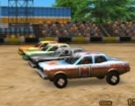 Crash Car Combat - Садись в свою боевую тачку и начинай борьбу против других машин на арене. Твоя задача - уничтожить другие машины врезаясь в них на большой скорости. Используй стрелки клавиатуры, чтобы управлять авто. Жми Z C, чтобы менять обзор камеры. Жми Х, для дрифта.