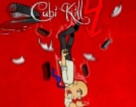 CubiKill 4 - Once again you play as maniacal and suicidal employee. Jump out of the window and damage yourself as much as possible. Use Arrows to move and hit the walls and other targets. Your aim is to reach required score to pass the level.