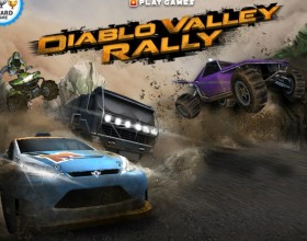 Diablo Valley Rally - В этой опасной ралли игре тебе надо использовать свои тактические навыки и навыки вождения, чтобы выиграть гонку. Используй нитро скорость, когда это возможно. Чем дальше будешь проходить игру, тем больше новых трасс и машин появиться.