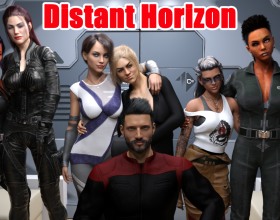 Distant Horizon - The protagonist and his wife embark on their final journey aboard the colonization ship ERSS Babylon. The lives of the entire crew and thousands of people hoping to start fresh far from Earth depend on the decisions they make. But what should have been a five-year voyage turns into a wild ride of total debauchery! One day, the protagonist wakes up aboard an unfamiliar spaceship. The crew is gone. So are the colonists, and even his wife. The only ones left are a mysterious woman and an AI who seem to know far more than he does. What happened aboard the Babylon? Where has his wife disappeared to? Who is this mysterious stranger, and why are the two of them alone aboard a ship called Distant Horizon? Distant Horizon - The protagonist and his wife embark on their final journey aboard the colonization ship ERSS Babylon. The lives of the entire crew and thousands of people hoping to start fresh far from Earth depend on the decisions they make. But what should have been a five-year voyage turns into a wild ride of total debauchery! One day, the protagonist wakes up aboard an unfamiliar spaceship. The crew is gone. So are the colonists, and even his wife. The only ones left are a mysterious woman and an AI who seem to know far more than he does. What happened aboard the Babylon? Where has his wife disappeared to? Who is this mysterious stranger, and why are the two of them alone aboard a ship called Distant Horizon?