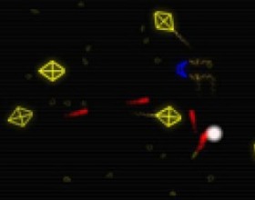 Dodge - A twist on classic arcade shooters – give the enemy a taste of their own missiles! Use W A S D keys or Arrows to move around. P key to pause,
M to mute sound. Fly through enemy lines, spin around them and try to navigate red missiles to themselves.