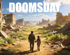 Doomsday - Three years after the zombie apocalypse began, the world has still not recovered from the disaster. On the ruins of civilization, powerful new factions have risen, each fighting for power and resources. You must survive among destroyed cities, explore abandoned buildings for supplies, fight infected enemies, and retreat when things become too dangerous. Every trip outside your shelter is a risk where one mistake can cost your life! Along the way, you’ll meet charismatic allies, encounter attractive women, and have sex with them. This dynamic adult game combines survival, investigation, tactical combat, and plenty of hot porn scenes!