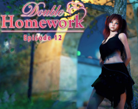 Double Homework - Episode 12 - This is another episode from this great series. As always, these girls keep running around you, giggling and showing you that they want you so bad. It's clear to see that they are extremely horny and are hungry for some dick. You could approach these sexy babes and have some fun sexy time with them. But before you get to them, you will have to make a few choices to enjoy different endings where you get laid with either Amy or Morgan. The game has a lot of sex scenes that will leave you hot, horny and bothered. Strip down, get your favorite popcorn and enjoy this game.