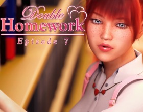 Double Homework - Episode 7 - After all that happened in previous episode now Tamara is with Dennis. You can't believe that and keep thinking and worrying about that. However, meanwhile you get really close to Johanna and to release the pressure after nice make out in the library, you get laid with somebody else. See what else is going to happen in this 7th episode.