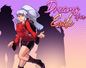 Dreams of an Exile - This game runs smoothly on Chrome. You follow the journey of Lyra, a young girl on a quest to travel the world and connect with other girls. Her primary objective is to discover a cure for her ailing mother, who has fallen ill recently. Uncovering clues in her father's notes, Lyra learns of a potential solution, albeit one that involves crossing a perilous border. Join Lyra as she embarks on a daring adventure filled with challenges, risks, and the pursuit of a cure that could save her mother's life. Prepare to accompany Lyra on a thrilling expedition that promises excitement, danger, and the power of love and determination. Get ready to explore new territories, forge unexpected sexual alliances, and unravel the mysteries that lie ahead. It's time to have a sex-fuelled adventure. You deserve it!
