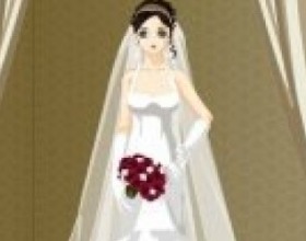Elegant Wedding Dressup - This game is just for the girls. Now you can stylize the model for a wedding as you like. Fulfil your princess dream for your perfect wedding. Select dresses, hair styles, flowers, accessories and even the veil for your wedding.