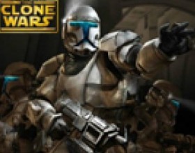 Elite Forces the Clone Wars - Send swarms of clones to overcome the enemy and claim the territory as your own. You are the blue team, Your enemy is red and green ones. Occupy gray barracks to have more Your bases. Use mouse to send forces from one barrack to another. Press space to deselect current barrack.