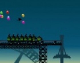 Epic Coaster - Your goal is control your roller coaster and stay on the platforms as long as possible. Avoid all falls by jumping over them with your coaster. Use Space, Up Arrow key or simply click the mouse button to jump. Hold the button to make jump longer.