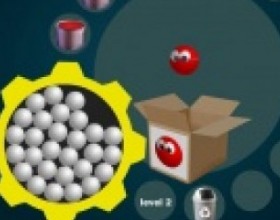 Factory Balls 4 - Another Factory Balls game. As usual you have to create ball that's on the box. Drag white ball through paint, use various accessories and tools to reach your goal. Use Mouse to control this game.