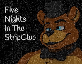 Five Nights in the StripClub - If you've ever dreamed of spending time in a cozy strip club where, alongside hot dances, you can enjoy delicious food, drinks, and plenty of porn scenes, you've come to the right place! The club is open from morning until late at night, giving you plenty of time to relax, grab a bite, and enjoy the company of some rather unusual dancers. On stage, you'll find gorgeous robot guys and a hot futa girl ready to put on a real show for you and your friends. And once you earn VIP status, you can even go backstage and order a private dance! No money? No problem! You can sign up for a trial week of night shifts at Freddy's All-Social Stripclub. Make it through the week and you'll earn a very sexy reward!