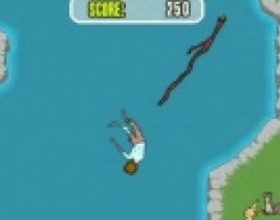 Floater - You must push the dead body down the river and move the body through the rapids into one final waterfall of memories. Use mouse to control and position your stick. Click to hit the dead body with it to move it through the river. Push the corpse against all available obstacles to cause injuries and increase your score.