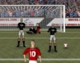 Football Champions 3D - Your task is simple - score as many goals as possible in limited amount of time to set the highest score. Use your Mouse to kick the ball. Also you can stop ball or take header. Click to shoot the ball.