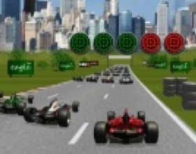 Formula Racer - Drive as fast as you can, win the races, set the best time and become real champion. Use Arrows to control your car. When boost meter is visible, press Space to use it. Earn money and buy cool upgrades for your formula.