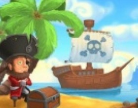 Fort Blaster: Ahoy There - Your mission is to help your pirate to eliminate all soldiers from the building. To do that you can use your cannon on your ship. Use your Mouse to aim and fire. Use minimal number of cannon for a better score.