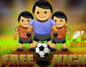 Free Kicker - Your objective in this fun sport game is to score a goal in all 10 levels. Use mouse to move the player inside the semi circle to set direction and power of the shoot. Click the mouse button to shoot the ball. Be sure to check the wind direction before the shoot. When you score a goal, click the Next button to play the next level. You can miss the goal only 10 times.