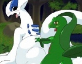 Furry Fuck Game - Some adult story about Pokemons. Some crazy things are going on in the magical forest. Play this game and find out what will happen in this cool furry sex game. Click on the Arrow button in the bottom right corner to progress the story.