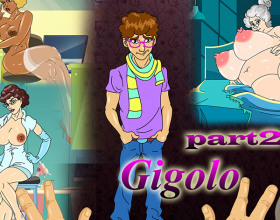 Gigolo Part 2 - Sometimes, we can be tempted to lie on our resumes to get the job we want. In this game, your boss is very angry at you after he finds out you were lying to him about the reasons you wanted to work as gigolo so badly. You are able to calm him down but of course there's a catch. To pay him back, you will have to be a slut and fuck 5 more clients for free. If you are being honest with yourself, this proposition excites you and you can already feel your juices dripping in your panties at the thought of 5 cocks fucking your sexy holes. You agree to satisfy all clients and after you are through, your boss is beaming with happiness. He invites you to come work for him any time you want.