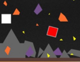Glow Cut - In this physics game you have to cut the falling shapes to smaller yellow pieces to them melt down. Click and drag your mouse and then release to cut the shape. Don't cut the dark ones, Red shapes are bombs - they can clear the frozen shapes. White shapes can bring you bonuses.