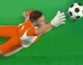 GoalKeeper Premier - Are you a good goal keeper? Let's find out! Your task in this football game is to save your goal. Use Mouse to move your gloves and catch the ball. 3 gloves convert into 1 goal for your team. Do whatever it takes to win the championship cup.