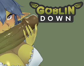 Goblin Down [v 1.00.0] - This is a short visual novel about lustful goblins. A long time ago, you were kidnapped by a tribe of goblins, but you managed to escape. You were helped by a goblin woman who became your wife in the future. Everything in your family life was fine, but one fine day you found a wounded orc on the side of the road. You bring him to your house so your wife can save him. Everything would be fine, but you have to go on a mission and leave your wife alone with him.