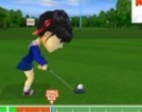 Golf Ace - Возможно ты играл в игру Let's Golf на своем iPhone или iPad! Эта игра очень похожа на нее. Выбери себе противника и попытайся обойти его на 9 разных площадках. Чтобы целиться используй стрелки клавиатуры. Выбери силу удара и жми на пробел в правильный момент. Клавишей V просмотри карту.