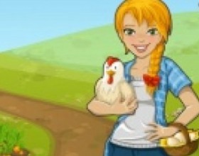 Goodgame Farm Fever - Самый новый на данный момент симулятор фермы в интернете. Твоя задача - используя свою маленькую площадь сделать из нее огромную ферму с хорошим доходом. Заботься о своих животных, выращивай овощи и фрукты. Продавай все на базаре и зарабатывай деньги. Для управления используй мышку.