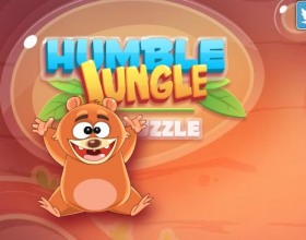 Humble Jungle Puzzle - In this lovely game you have to feed cute little creatures that are standing at the sides of the game field. Your task is to connect all round shapes and then guide one last to their mouths. Some of them can move along the board, some of them can not.