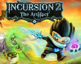 Incursion 2 - In this second part of Incursion your task is still the same - protect your property from attacking enemies. Click on the towers and train your soldiers, archers and many more. Do not let those creeps reach your base.