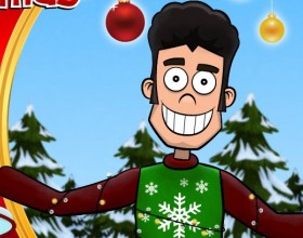 Jerry's Merry Christmas - It's Christmas time and Jerry has some special wish - he wants to get a kiss from a lovely girl next door named Jasmine. Do everything to reach that goal. Collect various items and use them to get closer to Jasmine. Use Mouse.