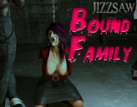 Jizzsaw: Bound Family - A couple who's celebrating their anniversary got surprised by two robbers who broke into their house. A lovely evening turned out into terrible nightmare because those two criminals are going to join the party and have forced sex with the wife. Just press arrow buttons left and right to go through this book?