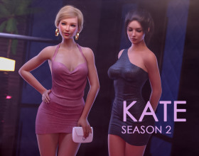Kate - Season 2 [v 0.4.2] - This is a continuation of the visual novel about Kate. She moved alone to a new apartment with a broken heart. Her boyfriend cheated on her and she decided to leave him. Completely exhausted, Kate continues to work in the cafe with her friend Kira. In this part you will find an equally exciting story, full of romance and sex, as well as new friends and acquaintances with whom she can forget about her past.