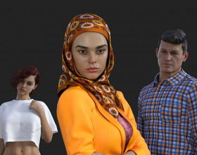 Life in Middle East [v 0.1.9] - In this game, you take on the role of Banu, a woman living in the Middle East. Life hasn't been easy for her. She experienced the loss of her husband in a car accident. Later, she remarried a man named Kamil, who also faced a similar tragedy. Banu is a mother, and her daughter is her top priority. She constantly strives to do what's best for her child, but what about Banu herself? As you guide Banu through her journey, you'll navigate the complexities of her life, balancing her roles as a mother and a woman with her own needs and desires. Don't let her succumb to a boring life but instead help her explore her sexual desires. Her milf pussy definitely needs some servicing. Guide her and help her choose herself, for once!