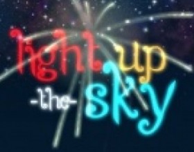Light Up The Sky - In this simple arcade game You have to press Arrow keys at the right moment to explode fireworks. Press corresponding Arrow key when firework is in the Arrow button. Be really accurate and set the highest score to become number 1.