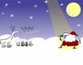 Merry Christmas - Красивая Рождественская песня „White Christmas”, которую исполняет Санта Клаус. Мало того, что песня завораживает, в конце выступает его талантливый олень.