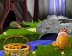 Monkey Go Happy: Mini Monkeys - Finally something has changed in Monkey Go Happy game. This time you have to find all 15 mini monkeys to make big one happy. Pick up various items to use them later in the game. Move stones, walls and many more to look for mini monkeys. Use mouse to play this game.