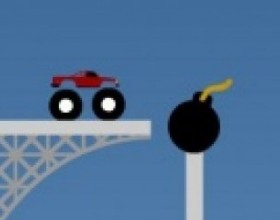 Monster Truck Maniac part 3 - As previously your task is still the same - guide your Monster Truck various levels - full with tasks and obstacles. Play the story mode and follow the instructions before each level. Use Arrow keys to drive your truck.