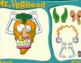 Mr. Veghead - Нужно сделать голову из овощей - на выбор есть много деталей из различных компонентов, а в конце можно заставить голову танцевать, крутиться и т.д.