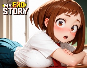 My Ero Story - Welcome to a hot porn game inspired by the popular anime My Hero Academia! Here you will see a familiar universe and legendary heroes from a much more provocative perspective. Are you ready to dive into a wild experience that will blow your mind? But things are not so simple. In this world, fate did not bless you with superpowers, and people do not take you seriously. However, that does not mean you have no chance to change your destiny. Prove that even an ordinary person can achieve greatness. Develop your character, meet attractive heroines, enjoy passionate encounters, and fight your way toward the top. Expect plenty of humor and a huge amount of amazing porn scenes!