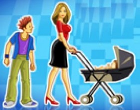 Naughty Babysitter - Point and click on different objects one after other to make combo and see how naughty you can be as you get the babysitter down to skimpy clothes. You have limited time to make all combos. Use your mouse to control the game.